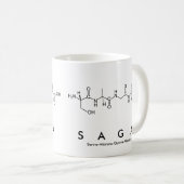 Tasse des Saga-Peptids (VorderseiteRechts)