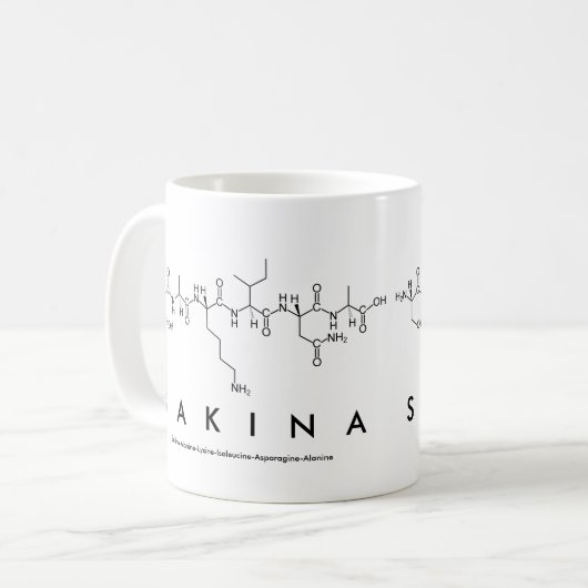 Tasse des Sakina-Peptids (Vorderseite Links)