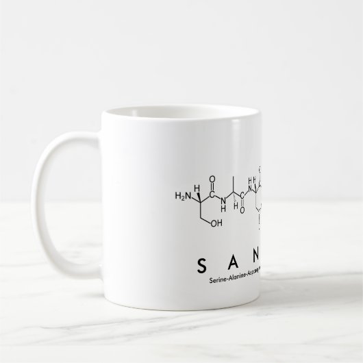 Tasse des Saniyah-Peptids (Links)