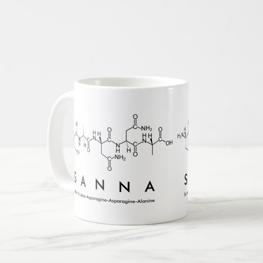 Tasse des Sanna Peptids (Vorderseite Links)