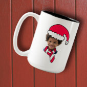 Tasse des Santa Foto Booth