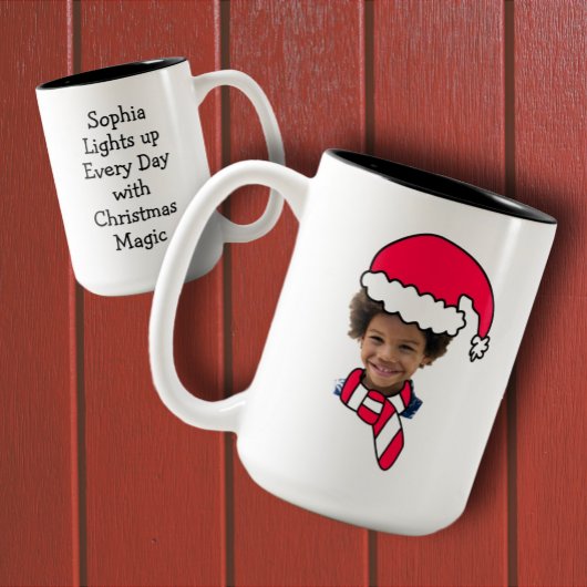 Tasse des Santa Foto Booth