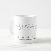Tasse des Sapphire-Peptids (Vorderseite Links)