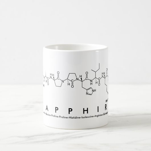 Tasse des Sapphire-Peptids (Mittel)