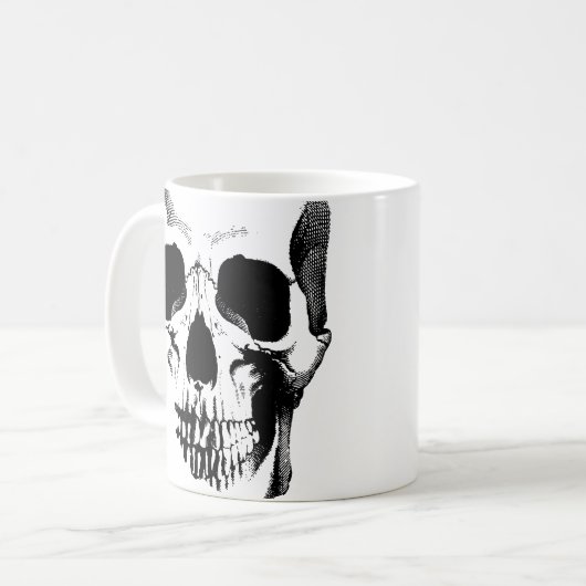 Tasse des Schädels (Vorderseite Links)