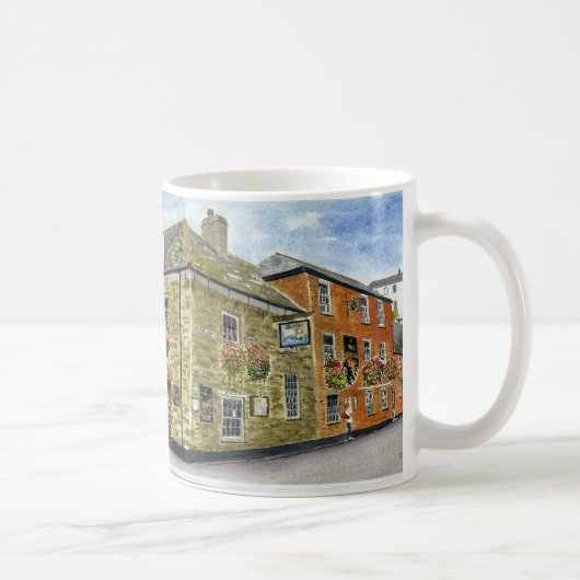 Tasse "des Schiffs-Gasthaus-(Mevagissey)" (Rechts)