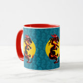 Tasse des Schwarzen Drachen (Vorderseite Links)
