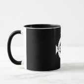 Tasse des SCHWARZEN Kaffees (Links)