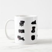 Tasse des Schwarzen Mops (Links)