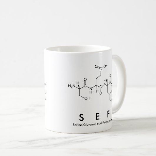 Tasse des Sef-Peptids (VorderseiteRechts)