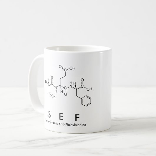 Tasse des Sef-Peptids (Vorderseite Links)
