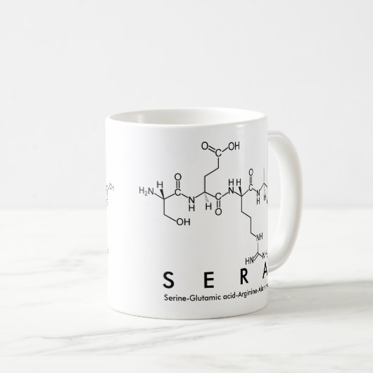 Tasse des Sera-Peptids (VorderseiteRechts)