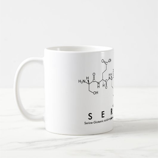 Tasse des Serafin-Peptids (Links)
