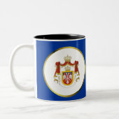 Tasse des serbischen Wappen (Links)