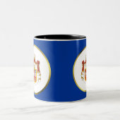 Tasse des serbischen Wappen (Mittel)