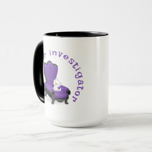 Tasse des Sessel Investigators (Vorderseite Links)