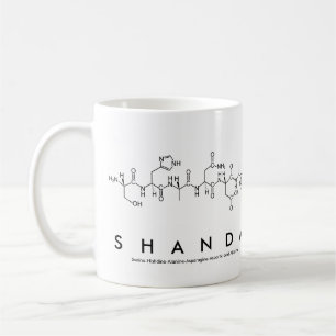 Tasse des Shanda-Peptids