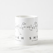 Tasse des Sheik-Peptids (Mittel)