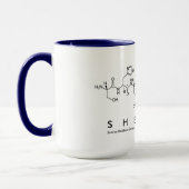 Tasse des Shelley-Peptids (Links)