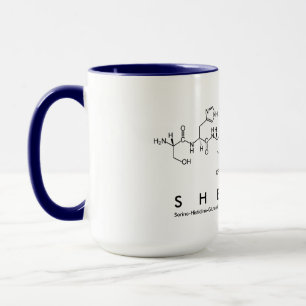 Tasse des Shelley-Peptids
