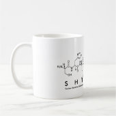 Tasse des Sherita Peptids (Links)