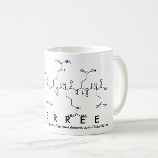 Tasse des Sherree-Peptids (VorderseiteRechts)
