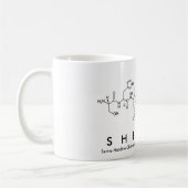 Tasse des Sherryl-Peptids (Links)