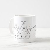 Tasse des Sheryl-Peptids (Vorderseite Links)