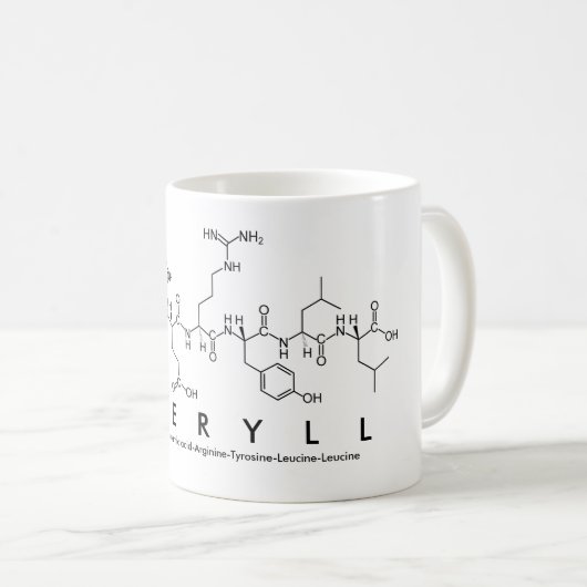 Tasse des Sheryll-Peptids (VorderseiteRechts)