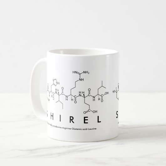 Tasse des Shirel Peptids (Vorderseite Links)