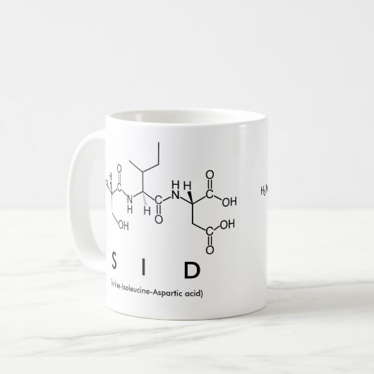 Tasse des Sid-Peptids (Vorderseite Links)