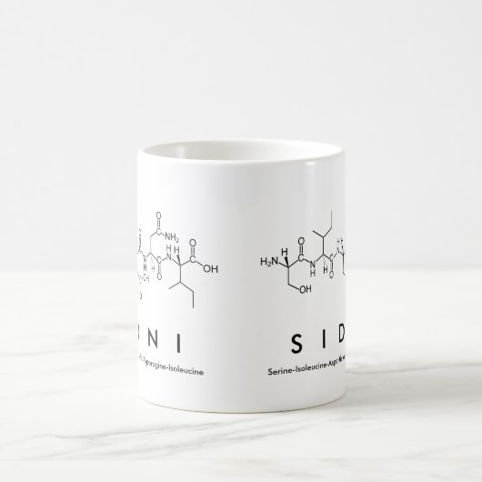 Tasse des Sidni Peptids (Mittel)