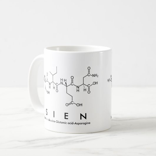 Tasse des Sien-Peptids (Vorderseite Links)