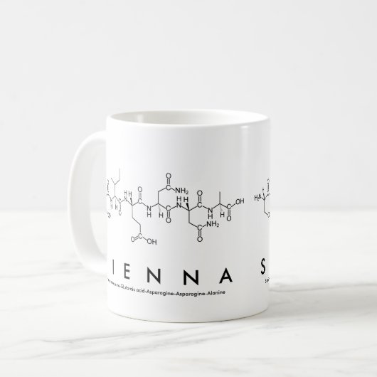 Tasse des Sienna-Peptids (Vorderseite Links)