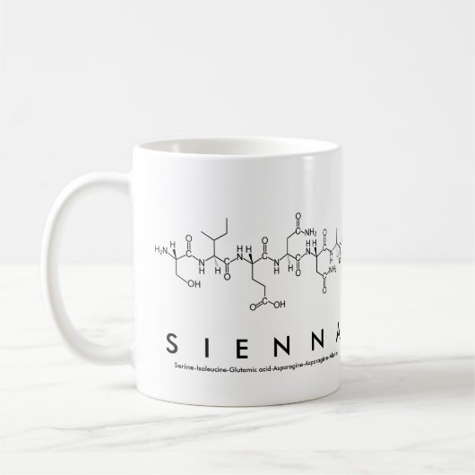 Tasse des Sienna-Peptids (Links)