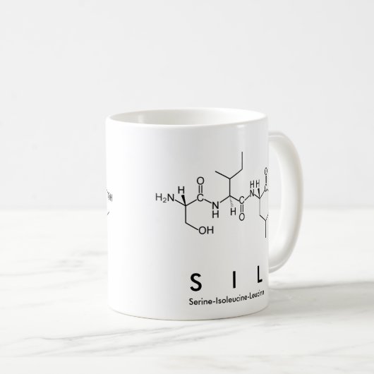 Tasse des Sil-Peptids (VorderseiteRechts)