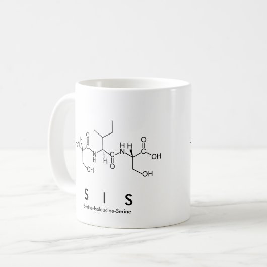 Tasse des Sis-Peptids (Vorderseite Links)