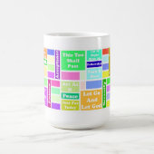 Tasse des Slogan-12-Step (Mittel)