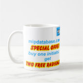 Tasse des Sonderangebots (Links)