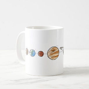 Tasse des Sonnensystems