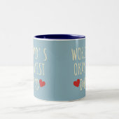 Tasse des sonnigen Vatertages - Weltweiter Vater (Mittel)