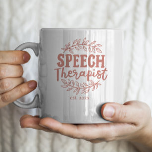 Tasse des Speech Therapist