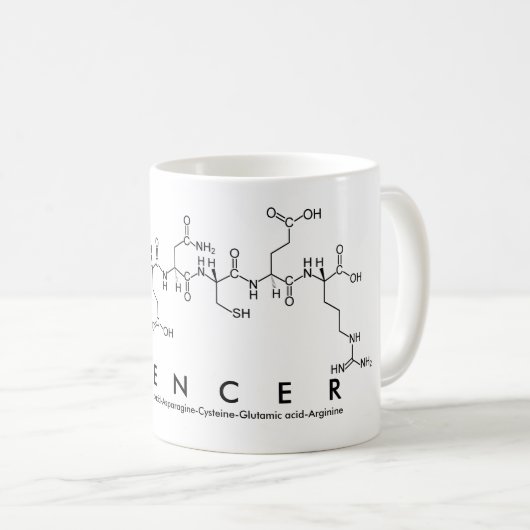 Tasse des Spencer-Peptids (VorderseiteRechts)