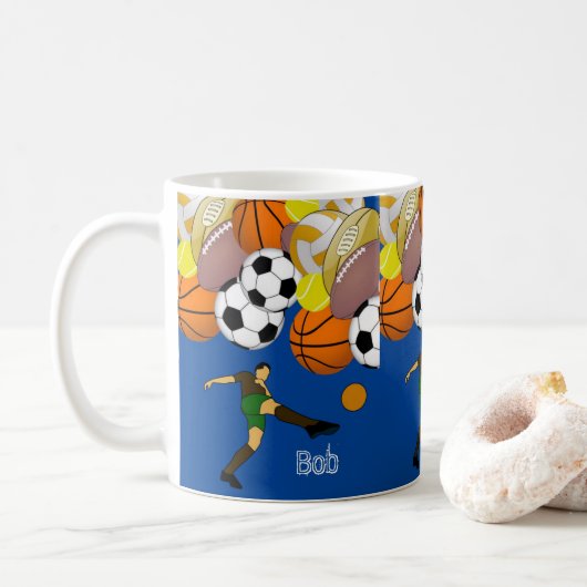 Tasse des Sports (Mit Donut)