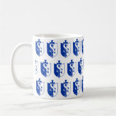 Tasse des St. Frederick-Logos (Links)