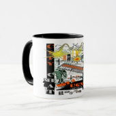 Tasse des städtischen Chats (Vorderseite Links)