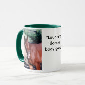 Tasse des Standardpferdes (Vorderseite Links)