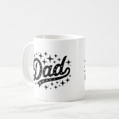 Tasse des Sternen Vaters - Geschenk des Schwarzen (Vorderseite Links)