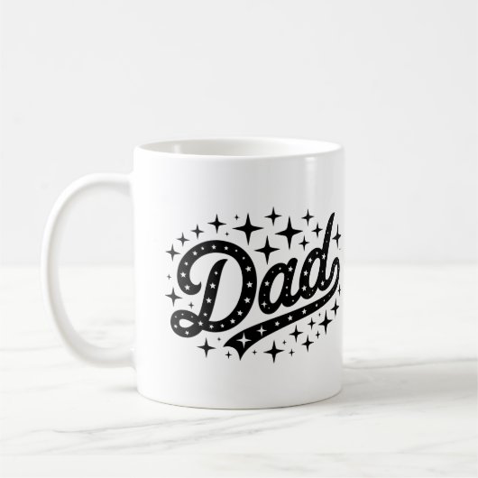Tasse des Sternen Vaters - Geschenk des Schwarzen (Links)