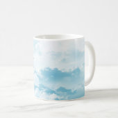 Tasse des Stillen Gebet mit blauem Himmel und Wolk (VorderseiteRechts)